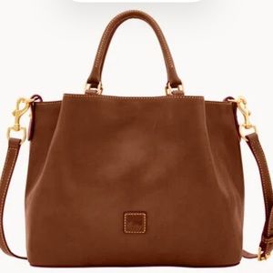 Beautiful Dooney and Bourke ladies bag, carried two times. Florentine Leather.